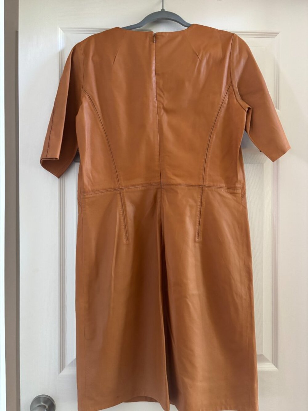 Stills~ Genuine Leather Dress - Picture 15 of 16